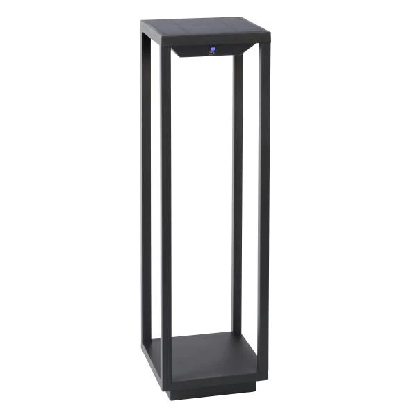 Lucide TENSO SOLAR - Bollard light - LED - 1x2,2W 3000K - IP54 - Motion & Day/Night Sensor - Anthracite - detail 1